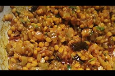 Beerakaya Senagapappu Recipe in Telugu | Andhra Style Ridge Gourd Dal | Healthy Lunch Recipe