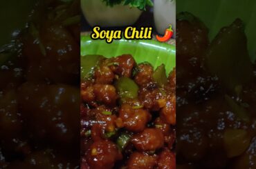 Soyabean Chilli Recipe || Crispy Soya Chilli Recipe In Odia...#shorts #trending #viral