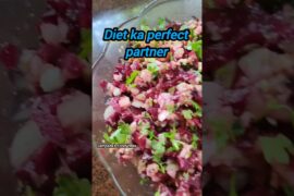 Quick & Easy Beetroot Salad | Diet Friendly Recipe #salad #healthysalad #shorts