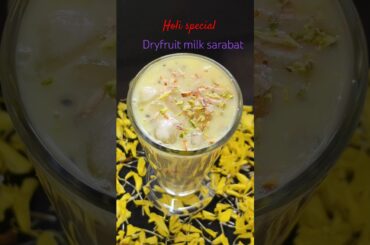 Healthy Dryfruit Custard milk Sarabat #viral #recipe #sarabat#healthy #ytshorts #shortvideo