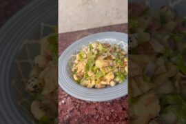 Zero oil salad recipe |Loose weight with taste #trending #shortsfeed #viral #ytshorts #video #food