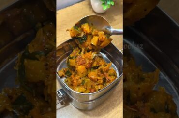 Lunch Recipe: Chapati n pumpkin poriyal | egg n fruit #shortsfeed #lunchideas #lunchbox