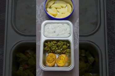 Verum thayiru than pudikum! iniya's healthy lunchbox #lunchbox #shorts #healthyfood #southindianfood