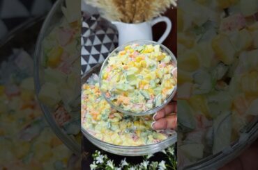 Loaded Corn Salad #corn #salad #recipe #healthy