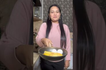 Quick Morning Breakfast with Egg & Banana | New Recipe #shorts #breakfastrecipe