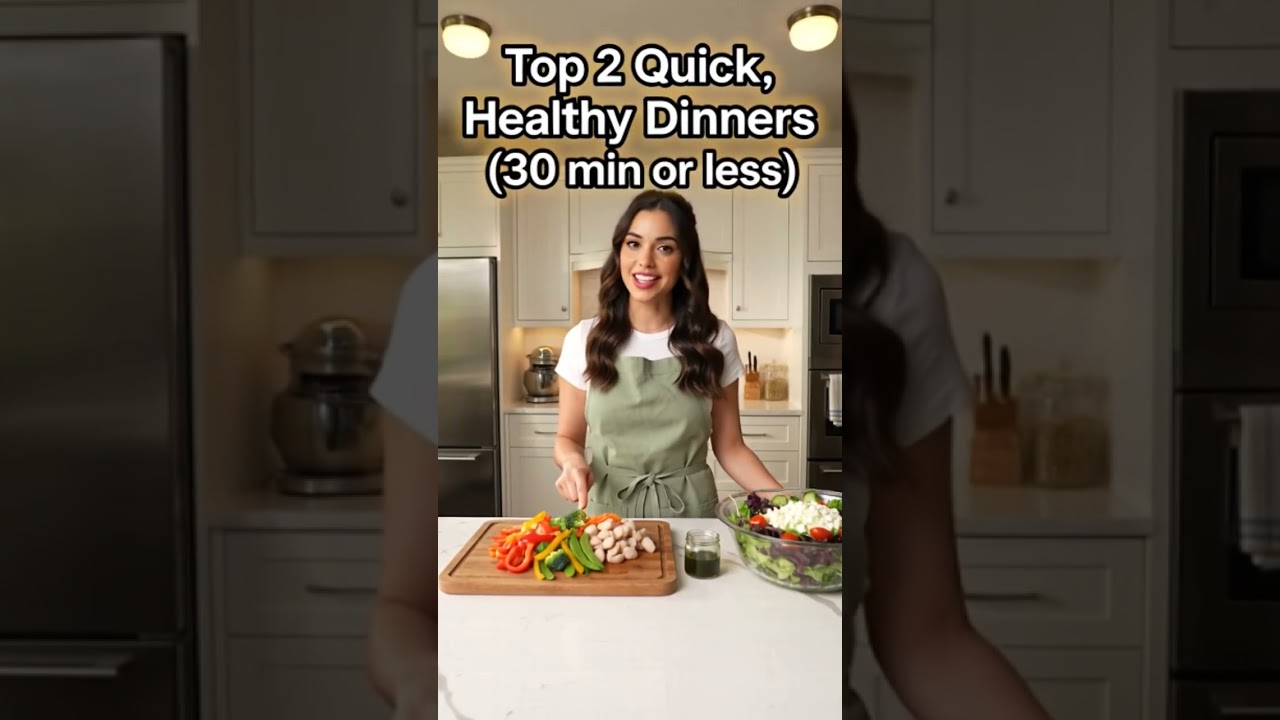 Top 2 quick and healthy dinner in less than 30 minutes Top 2 quick and healthy dinner in less than 30 minutes