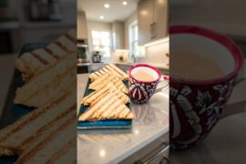 Healthy Breakfast Ideas I Dahi Sandwich I #foodshortsvideo #curdsandwich I Easy Evening Snack