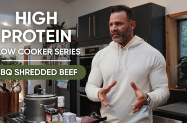 Low Calorie, High Protein Slow Cooker Recipe: BBQ Shredded Beef