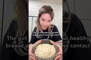 Gut healthy brad and eye contact #baking #parody #pastry #dessert #comedy #shorts