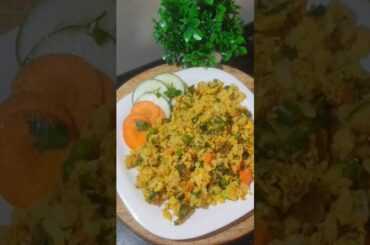 Egg Poha Recipe | Protein Packed Poha with Eggs | Breakfast Ideas