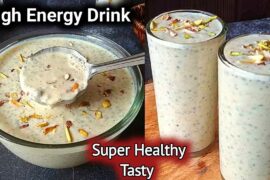 High Protein Energy Drink | Healthy Drinks For Iftar | Ramadan Special Drink Recipe | Iftar Recipes