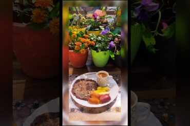 Ragi chilla, Apple, Tea #breakfast#healthy#food#viral#trending#motivation#shorts#shortsfeed#ytshorts