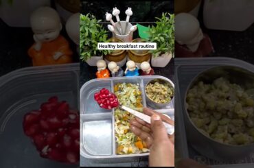 Healthy breakfast routine #shortsfeed #food #diat #protein #weightloss #mealplanning #lunch #shorts