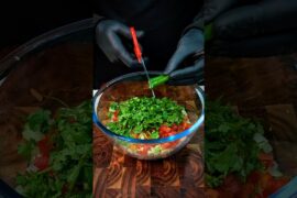 High Protein Peanut Salad ASMR