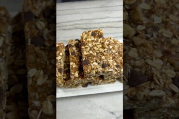 Super Simple Healthy Granola Bars! Refined Sugar Free!