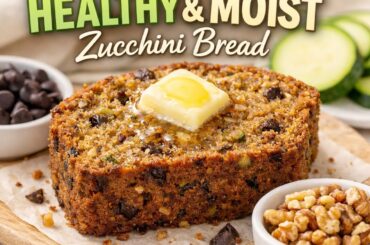 The Best Healthy Zucchini Bread (So Moist & Naturally Sweet!) #bread #homemade