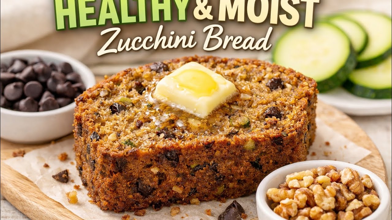 The Best Healthy Zucchini Bread (So Moist & Naturally Sweet!) #bread #homemade The Best Healthy Zucchini Bread (So Moist & Naturally Sweet!) #bread #homemade