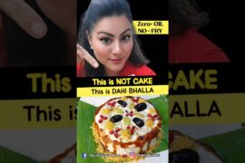 Zero-Oil No-Fry Dahi Bhalla | healthy Indian snack recipes #dahibhalla #healthysnacks #weightloss