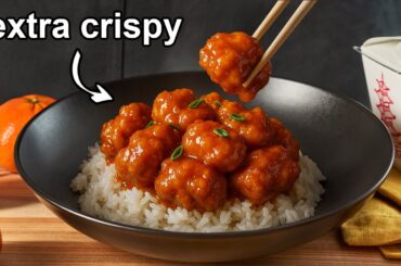 Crispy Orange Chicken (Better Than Takeout)