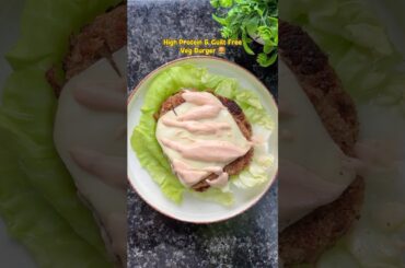High Protein and Healthy Veg Burger | High Protein Recipes | Burger | Food To Fit - Episode 14
