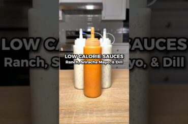 GAME-CHANGING Low Calorie Sauces Pt. 2 #shorts #lowcalorie #sauces