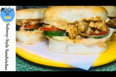 Mouth-Watering Subway-Style Sandwich Recipe! Ramadan special | Menu by Sadia