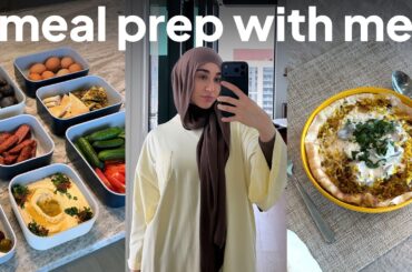 Ramadan meal prep | healthy + high protein