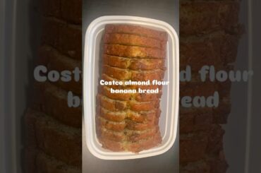Looking for healthy banana bread? try this costco almond flour banana bread #almondflourbananabread