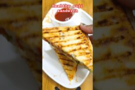 No Bread Suji Sandwich Delicious & Healthy #shorts #healthybreakefast