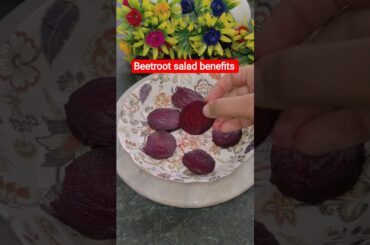 Beetroot benefits beetroot salad recipe #shorts #beetroot #ytshorts