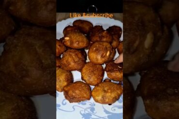 Gulgule Recipe - Crispy & Sweet Wheat Fritters (Easy & Quick) #gulgule #shorts #food cooking