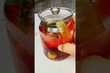 Healthy Detox Water Recipe | Refresh, Rebalance Detox Water #detoxification #alkalinewater #shorts