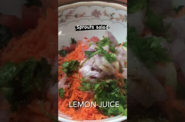 Sprouts salad//Moong Bean Sprouts//Salad recipe//#salad#Healthysalad