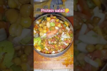high protein kala chana salad quick& healthy#cooking#views #viral #youtubeshorts