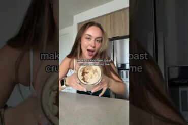 CINNAMON TOAST CRUNCH CREAMI RECIPE #healthyrecipes #healthycooking #cleaneating #healthyfood