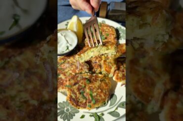 Chickpea Zucchini Fritters