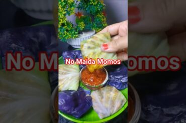 Cabbage Momo Without Maida | Healthy No Maida Momos Recipe