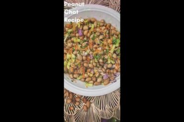 Peanut Chaat Recipe | Healthy & Protein Salad | Protein Rich Peanut Chat