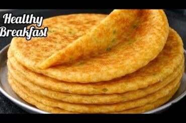 Stop Eating Bread!! TRY this No Flour No Maida Healthy Instant Veg Breakfast for kids lunch box||