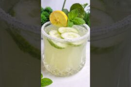 Holi Special Cucumber Lemonade Recipe | Perfect Detox Summer Drink | Weight Loss Refreshment#shorts