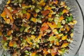 Healthy  salad recipe#1 @nishaijubakes#Easyreceipe#healthydiet#chatmasalamagic#roastednuts#dietmeal