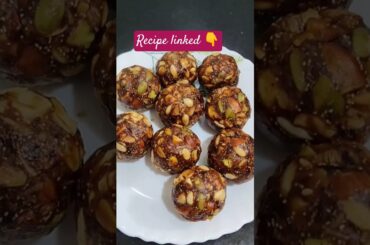 Sugar free healthy dryfruit laddul No Sugar No jaggery dryfruits laddu recipe l High protein laddu