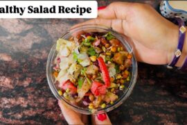 Healthy Sprouts Salad Recipe | Weight Loss & Glowing Skin Salad | Moringa & Flaxseed Superfood Bowl
