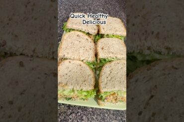 My Go-To Quick Lunch This Tuna Sandwich Is NOT Boring #shorts