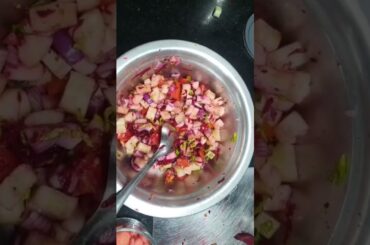 1 Minute Healthy Salad Hack #viral #HealthySalad#cooking #VegSalad#hemaramani