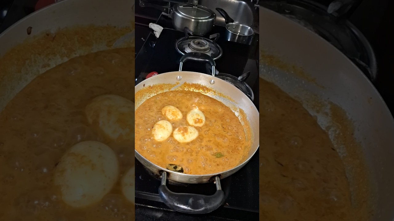 Easy Egg Curry Recipe| Healthy| Protein| Shorts Easy Egg Curry Recipe| Healthy| Protein| Shorts