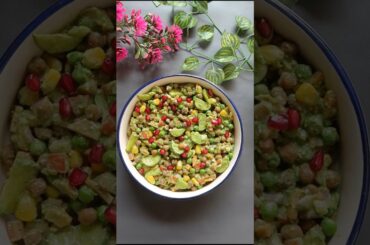 High Protein Weight Loss Salad | Chickpea salad #shorts #shortvideo #chanasalad