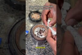 High protein smores cookies and cream ninja creami!