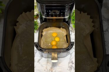 High Protein Egg & Cheese Veggie Omelette in Air Fryer | Healthy Weight Loss Breakfast