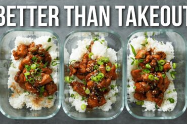 Better Than Takeout Sesame Chicken | High-Protein Meal Prep